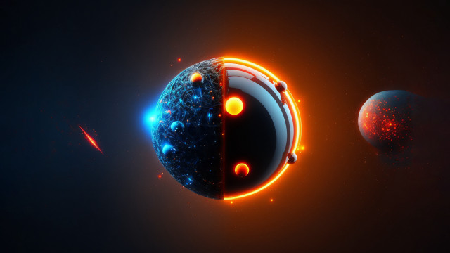 Space planet aurora milkyway starry free wallpaper - medium preview image