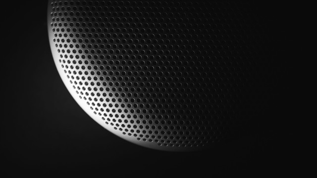Black white circular object light #2 free wallpaper - medium preview image