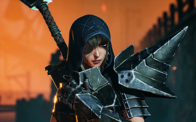 Woman sword helmet metal bird free wallpaper - medium preview image