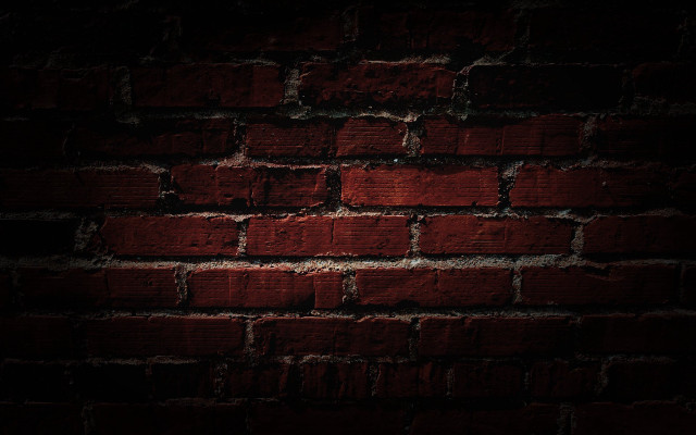 Brick wall red light black free wallpaper - medium preview image