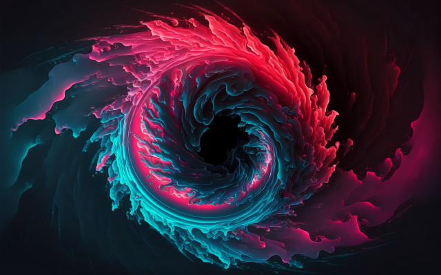 Colorful blue pink red swirl free wallpaper - medium preview image