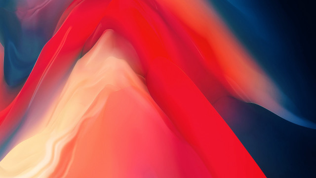 Colorful abstract painting red yellow free wallpaper - medium preview image
