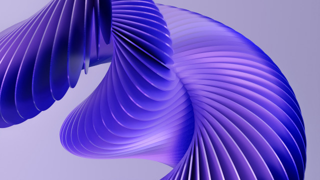 Purple sculpture gradient shiny abstract free wallpaper - medium preview image