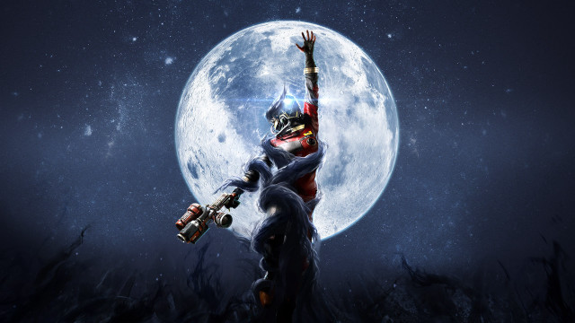 Space suit skateboard moon aurora free wallpaper - medium preview image