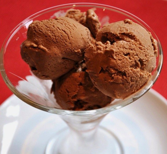 Glass bowl ice cream table free wallpaper - medium preview image