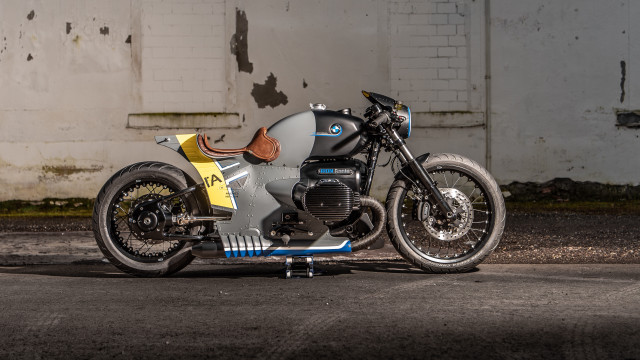 Motorcycle helmet diesel punk panfuture free wallpaper - medium preview image