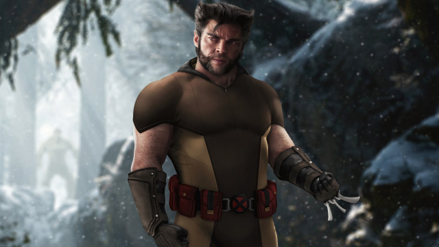 Man forest knife animal ears free wallpaper - medium preview image