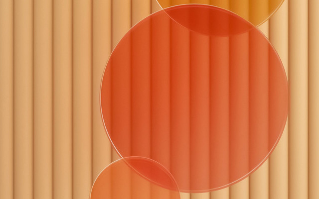 Circles wooden floor blinds color free wallpaper - medium preview image