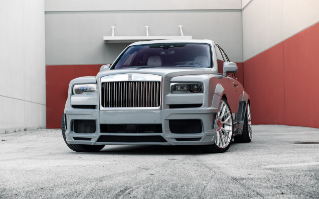 Silver rolls royce red wall free wallpaper - medium preview image