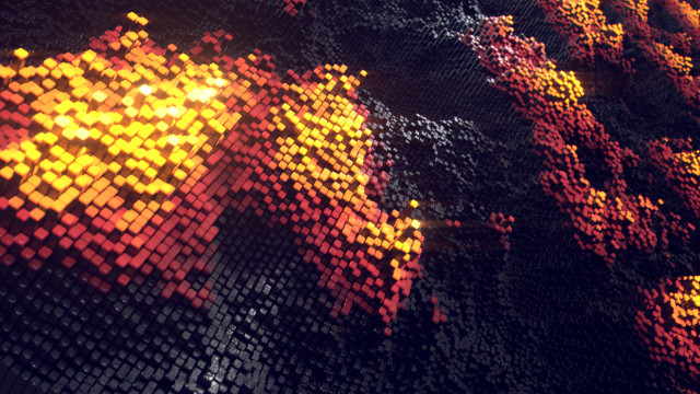 Traffic light blurry background autumn free wallpaper - medium preview image