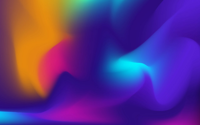 Colorful blurry background black border free wallpaper - medium preview image