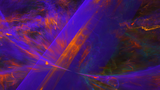 Colorful holographic mandelbrot cloud sunset free wallpaper - medium preview image