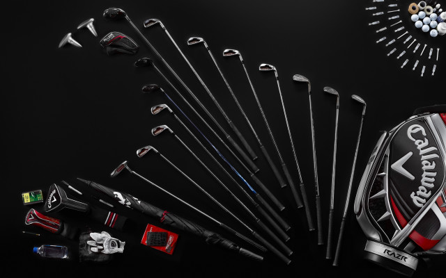 Golf equipment driver club collection free wallpaper for desktop - medium preview image