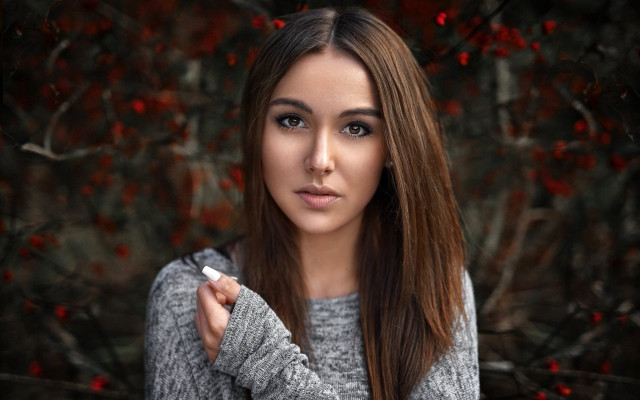 Aramenta dianthe vail portrait longhair free wallpaper - medium preview image