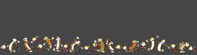Tiger line comic billwatterson kitsch free wallpaper - medium preview image