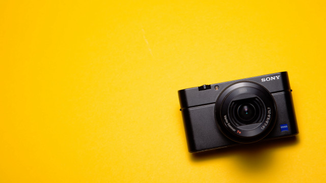 Camera yellow surface lens black free wallpaper - medium preview image