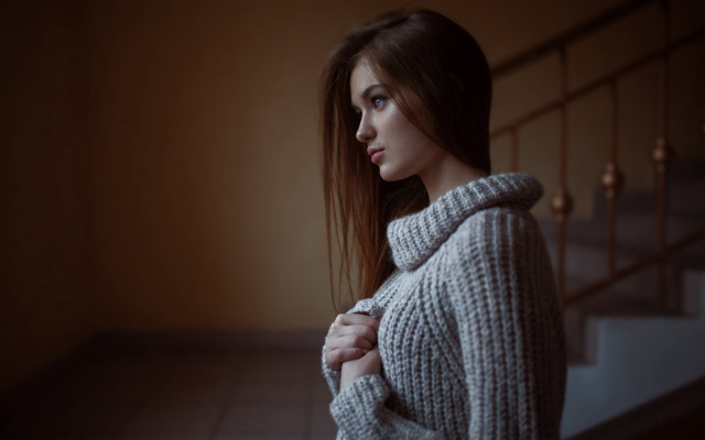 Romantic staircase blurry elina karimova free wallpaper - medium preview image