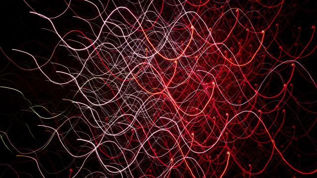 Red white light black pattern free wallpaper - medium preview image
