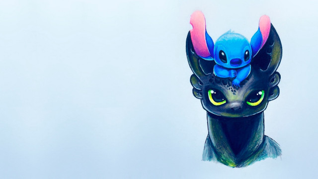 Blue dragon glowing eyes pink free wallpaper - medium preview image