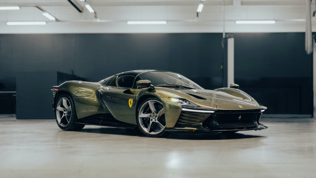 Sports car garage black wall free wallpaper - medium preview image