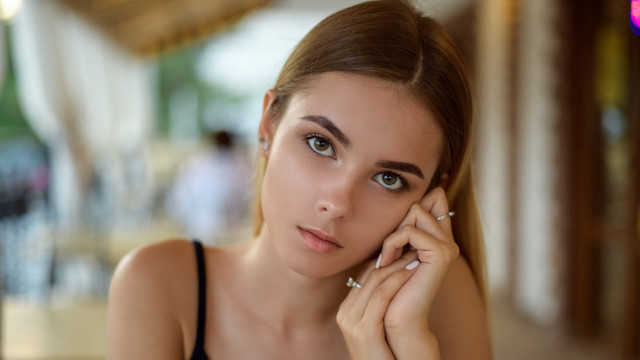 Elina karimova ring brown eyes free wallpaper - medium preview image