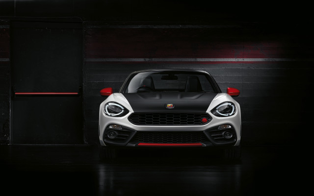 White black car garage red #2 free wallpaper - medium preview image