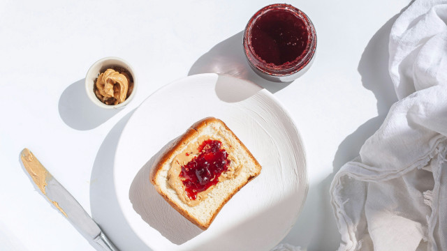 Toast jam knife fork coffee free wallpaper - medium preview image