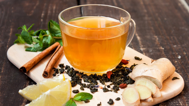 Tea lemon spices cuttingboard food free wallpaper - medium preview image