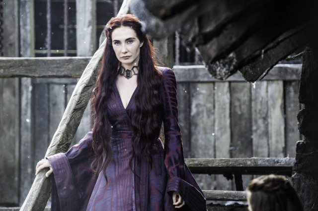 Woman purple dress wooden fence free wallpaper - medium preview image