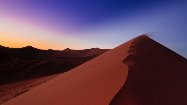 Desert tall sand dune blue #3 free wallpaper - medium preview image