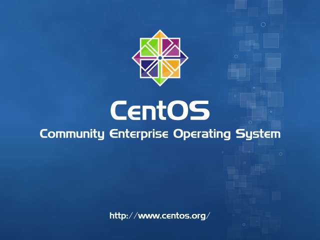 Blue background centos logo cedric free wallpaper - medium preview image