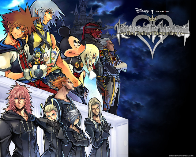 Anime characters group wallpaper castle free wallpaper - medium preview image