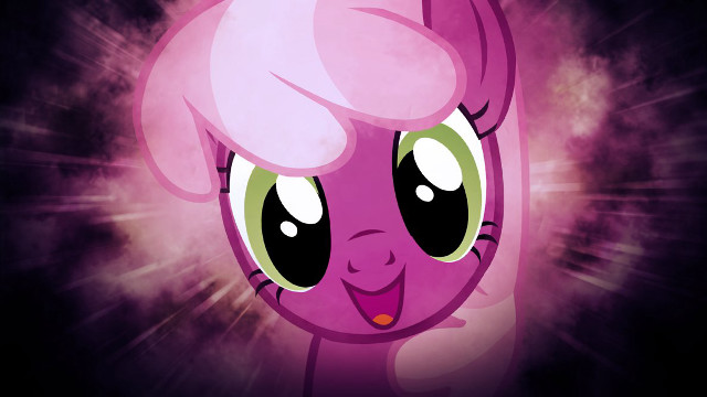 Pink pony hologram movement smile free wallpaper - medium preview image