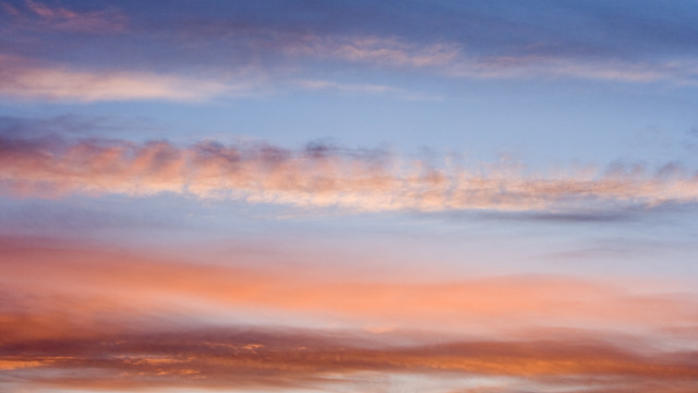 Sunset plane clouds australian tonalism free wallpaper - medium preview image