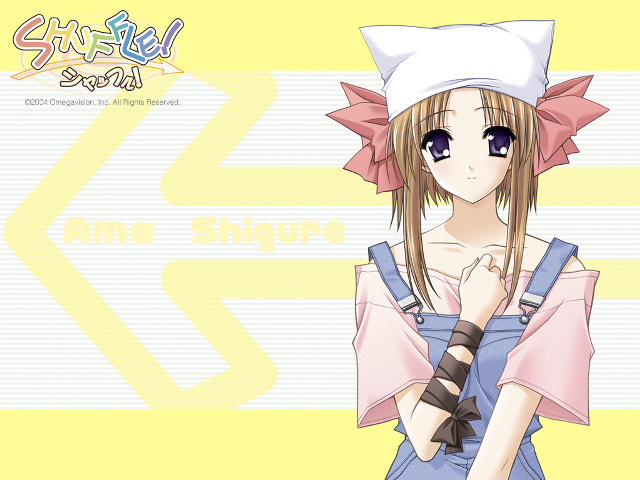 Anime girl sailor hat cat free wallpaper - medium preview image