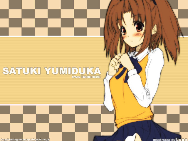 Girl red hair yellow shirt free wallpaper - medium preview image