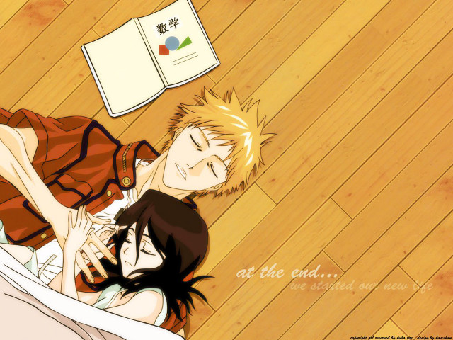 Man woman bed woodfloor book free wallpaper - medium preview image