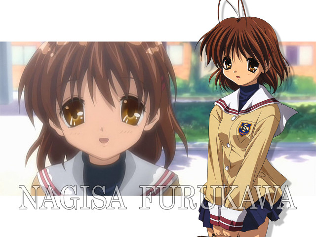 Eizan kikukawa anime girls school free wallpaper - medium preview image