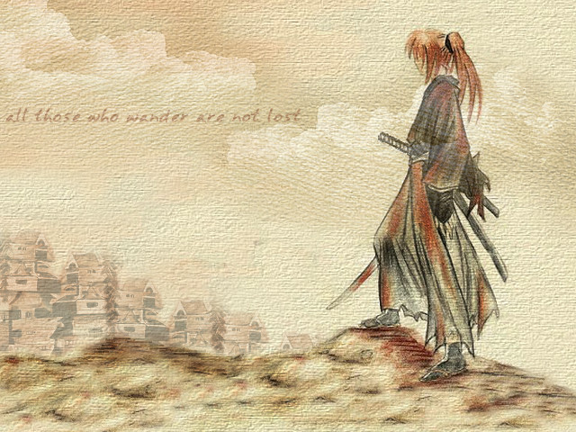 Awataguchi takamitsu samurai hill city free wallpaper - medium preview image