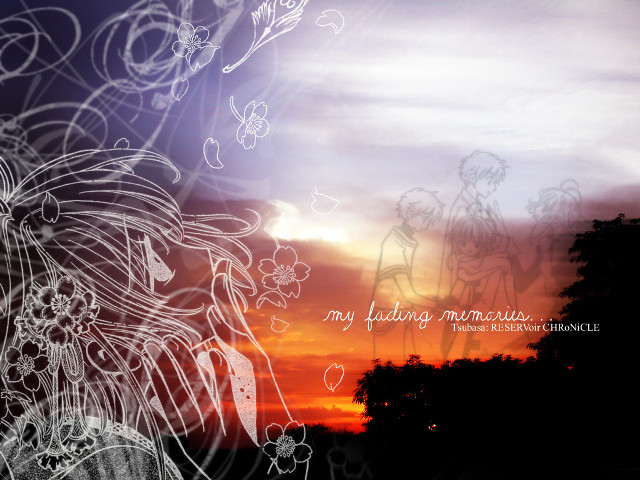 Sunset couple tree illustration silhouette free wallpaper - medium preview image
