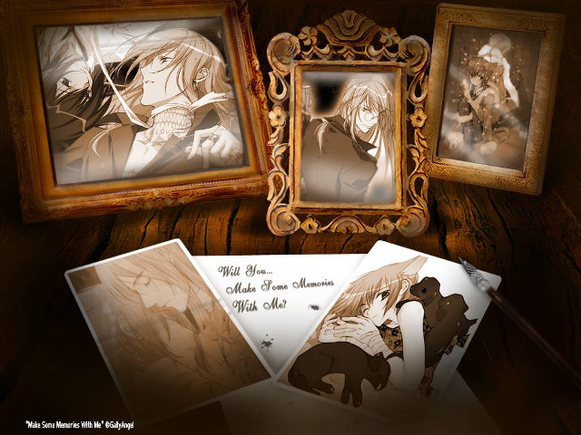 Couple girl bear alice prin free wallpaper - medium preview image