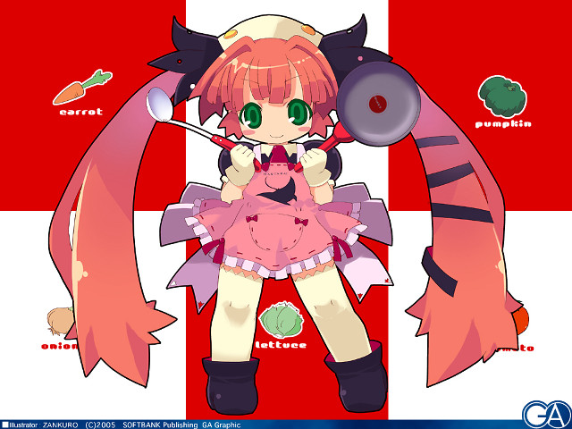Girl pink dress red white free wallpaper - medium preview image