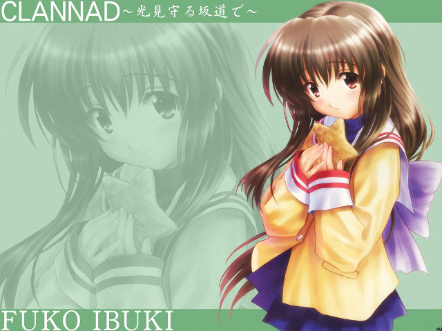 Girl cat yellow jacket green free wallpaper - medium preview image