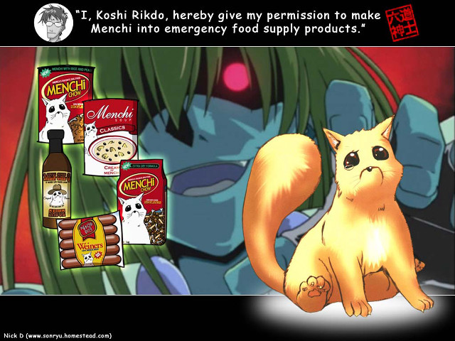 Cat food parody greenhair bottle free wallpaper - medium preview image