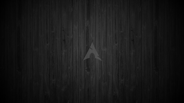 Dark wood wall white arrow free wallpaper - medium preview image