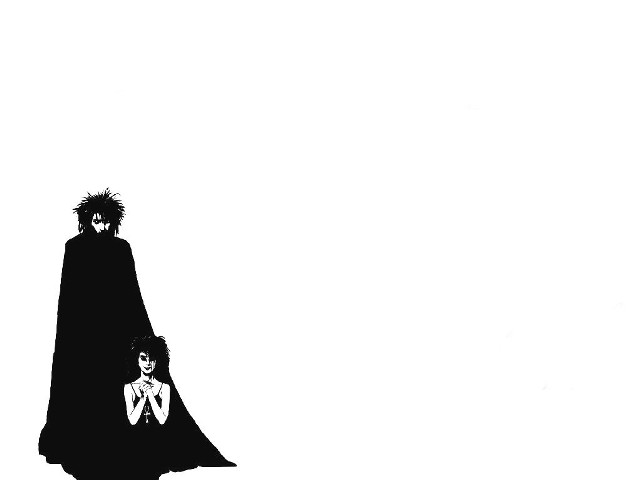 Couple gothic grass sky beardsley free wallpaper - medium preview image