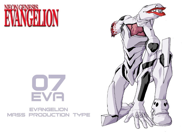 Robot red eye white body free wallpaper - medium preview image