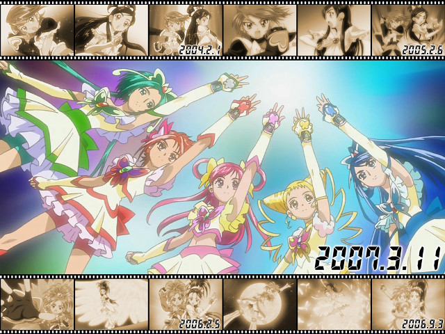 Anime characters collage promo aya free wallpaper - medium preview image