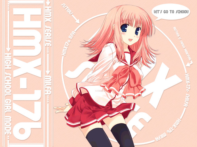 Girl pink background speechbubble school free wallpaper - medium preview image