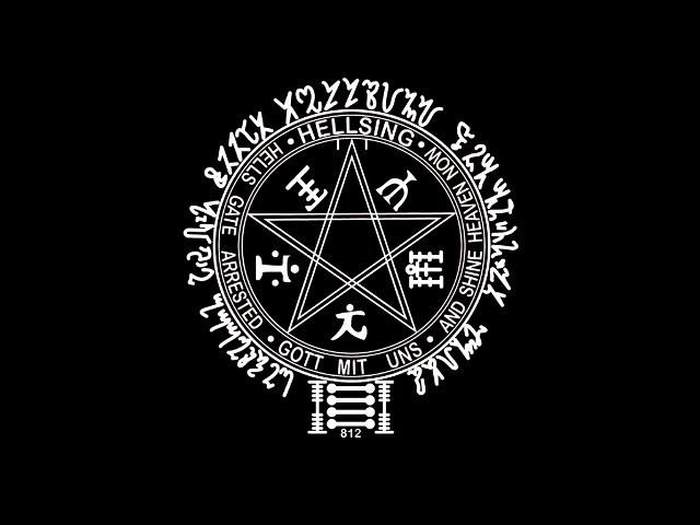 Pentagramus occulte lineart magiccircle girls free wallpaper - medium preview image